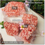 Australia LAMB MINCE 85CL daging domba muda giling frozen 2kg (price/kg)